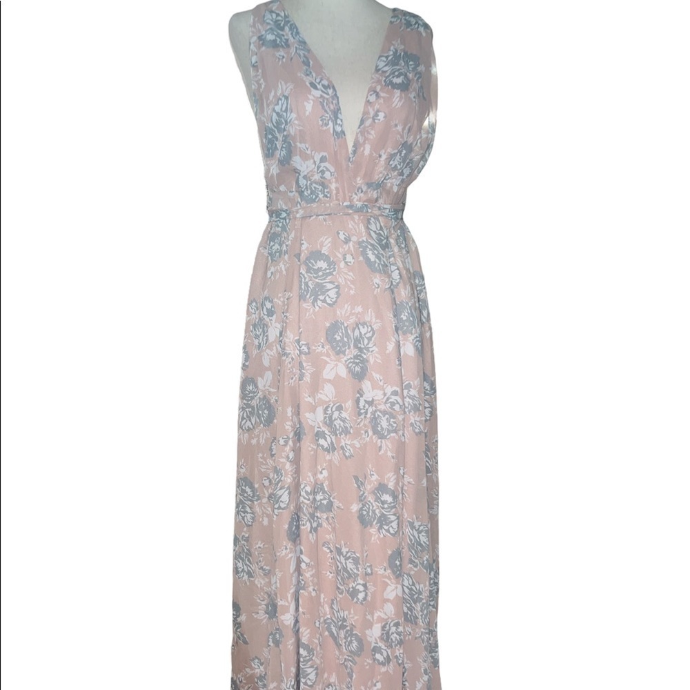 Lovers + Friends Leah Floral Wrap Maxi Dress - Picture 2 of 11